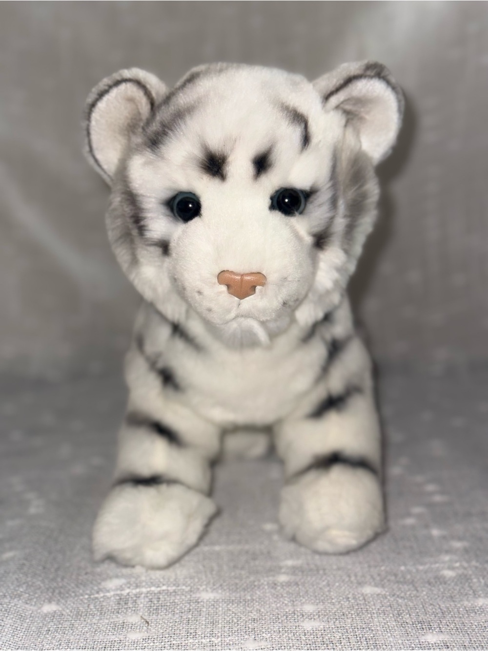 Douglas Silky White Tiger Cub Plush 12in